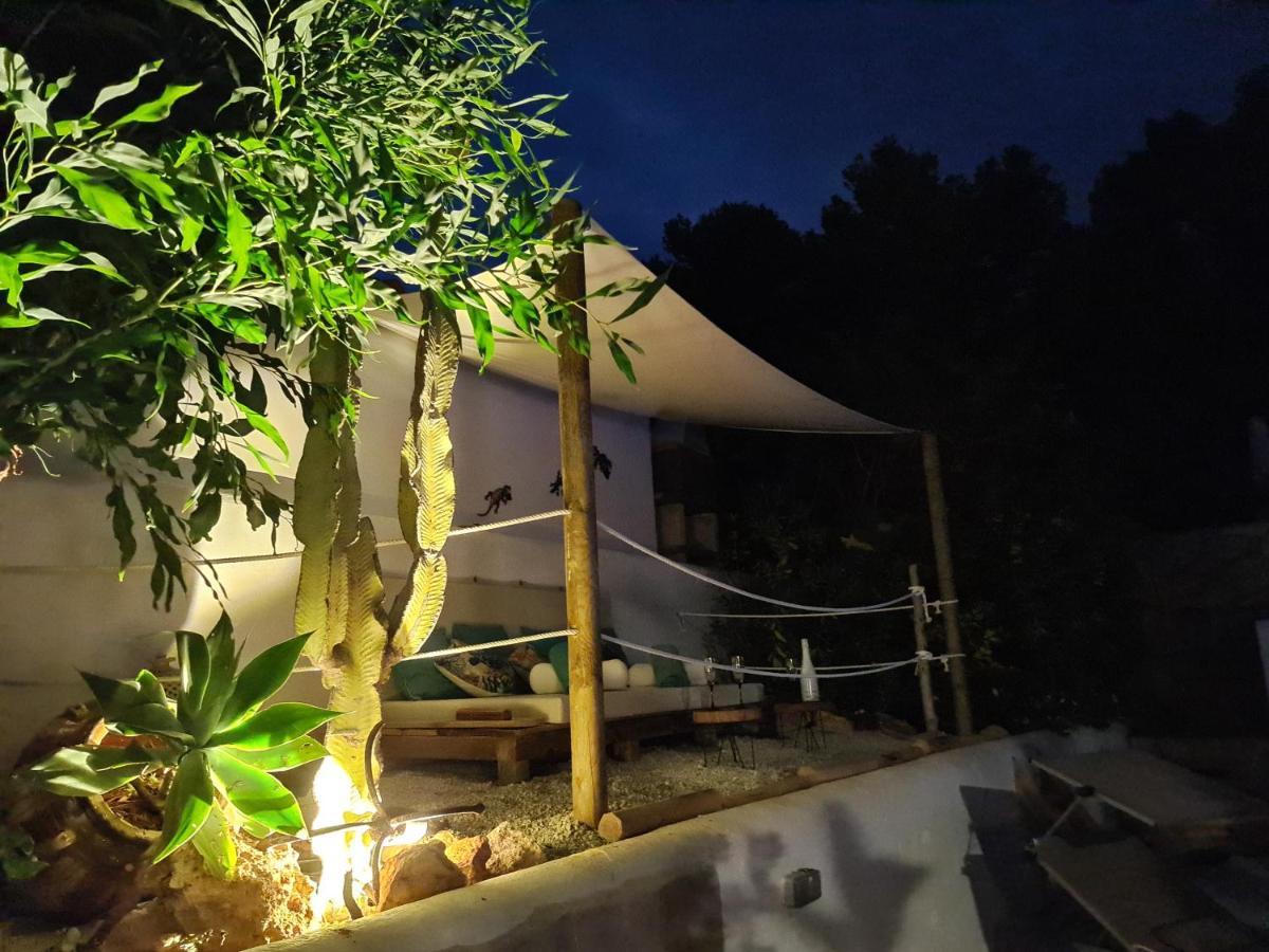 Private Villa Mit Eigenem Pool Unter Palmen Cala Llena Exteriér fotografie